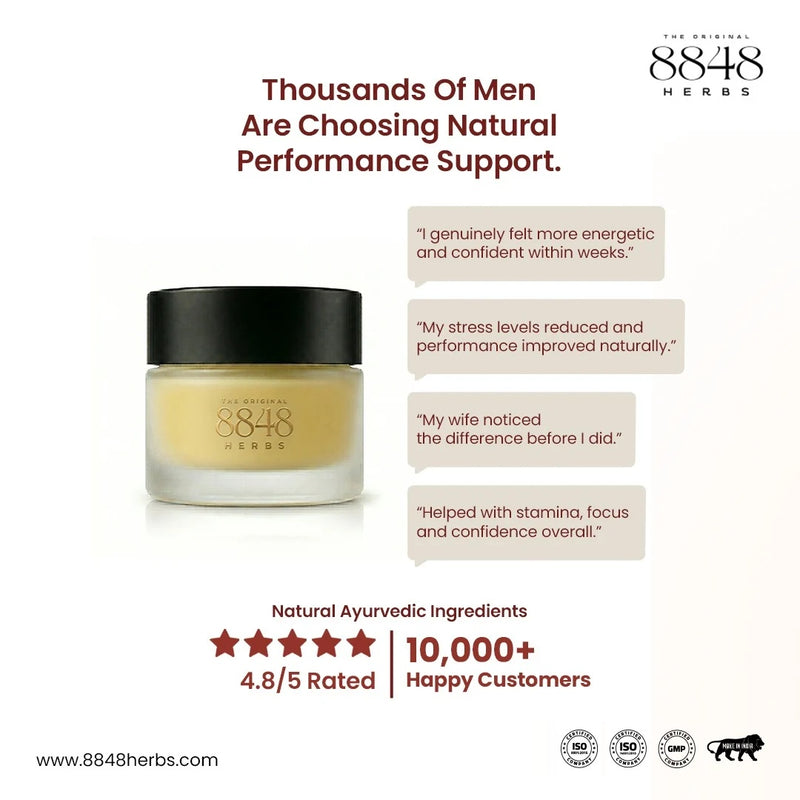 Thousands of men are choosing natural performance support